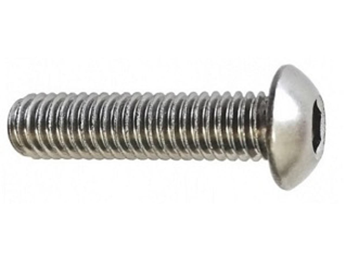 1000 Viti A Testa Esagonale Zincate Grado 2, 1/4-10 X 2 Pollici, Albany County Fasteners